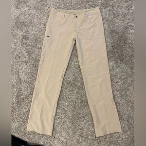 Patagonia Khaki Straight Leg Casual Pants Women’s Size 8
